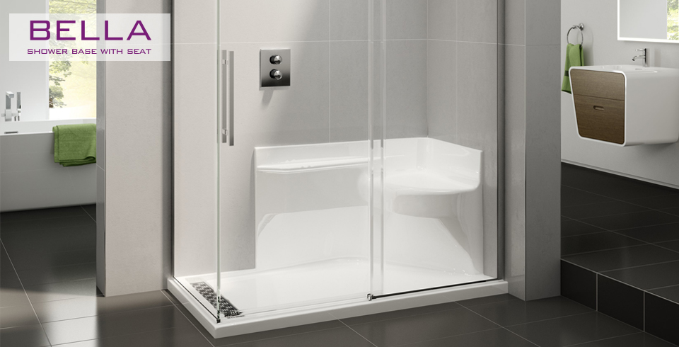 Home Fleurco High End Glass Shower Doors Lucite Acrylic Bathtubs