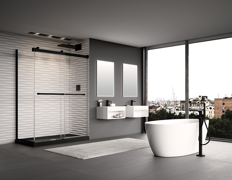 Gemini Plus 2 sided, Voce tub & Halo Lighted Mirrors