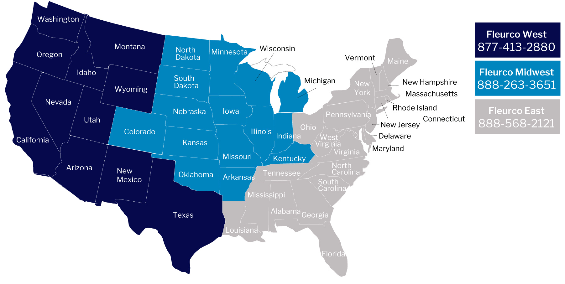 Regions - USA