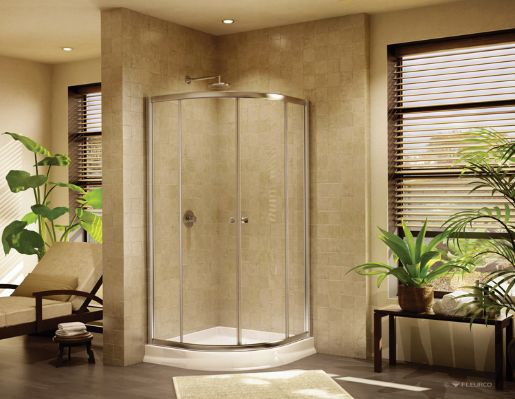 Fleurco Glass Shower Doors Banyo Amalfi Round Products Type Shower Doors